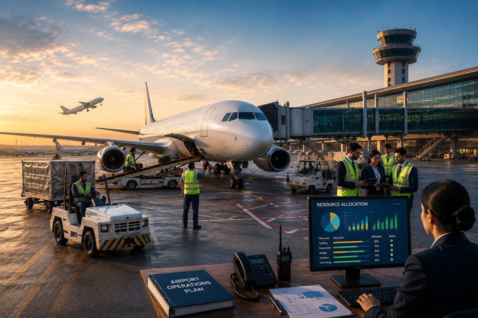 Resource Management at Airports