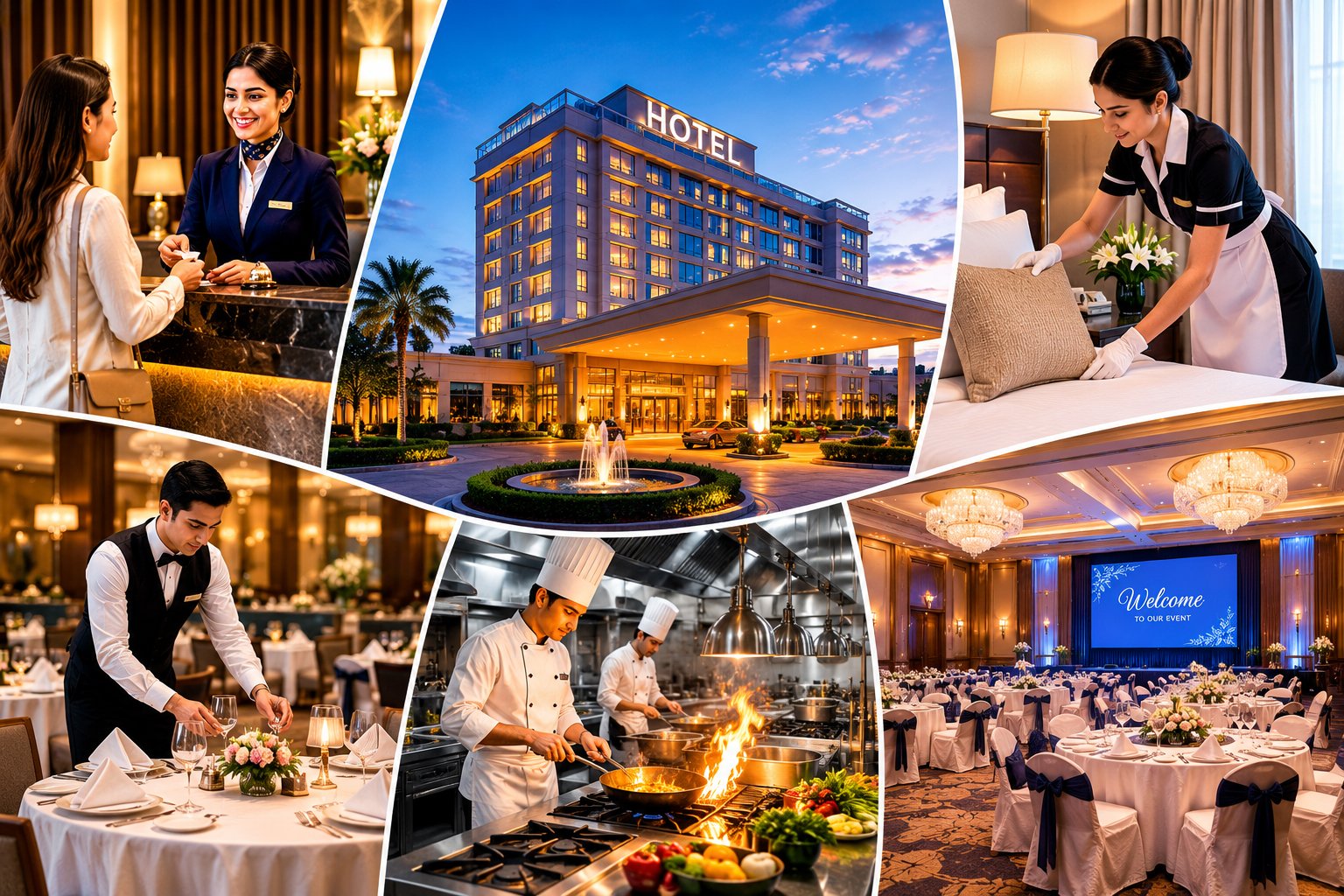 Types and Departments of Hotels